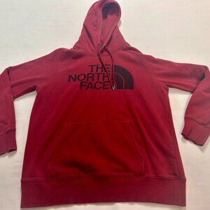 ~~The North Face Hoodie Womens Medium Burgundy Pullover Logo